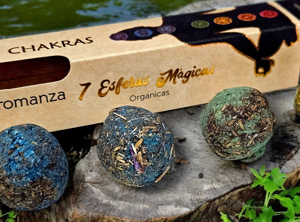Line of 7 Chakras Incense 7 u - Aromanza - Discs/Sticks/Balls