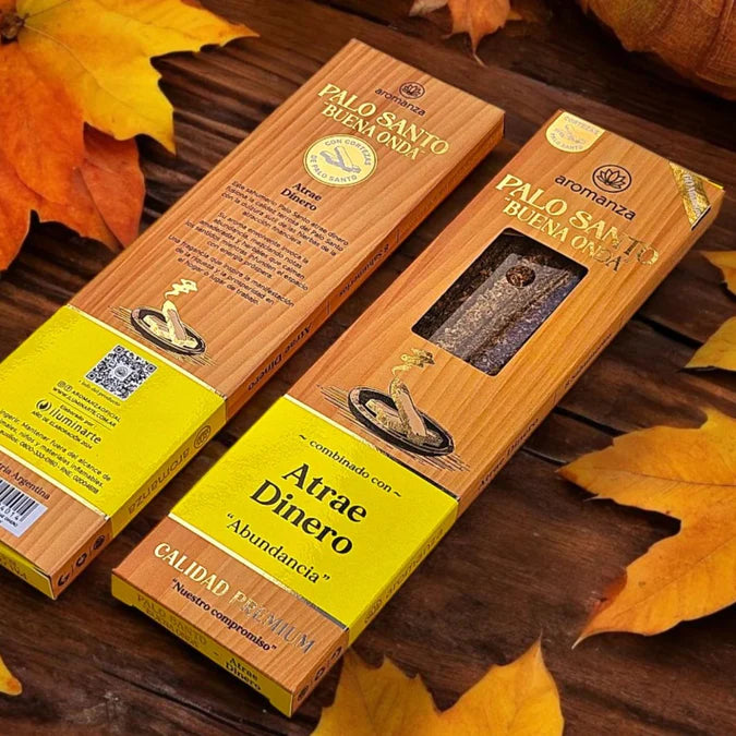 Palo Santo Good Vibes Incense Sticks 8 u - Aromanza