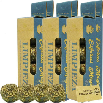 Organic Magic Incense Balls 4 u - Aromanza