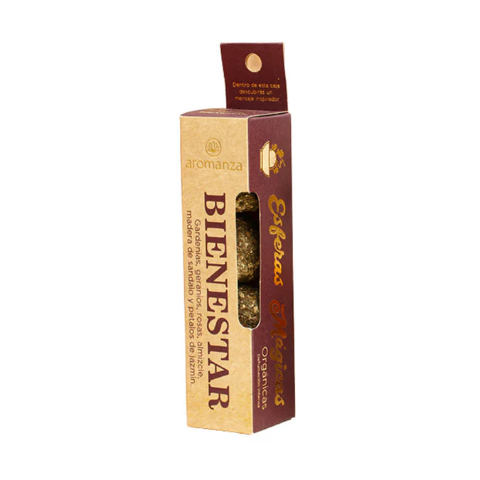 Organic Magic Incense Balls 4 u - Aromanza