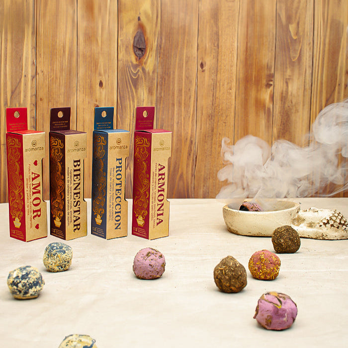 Organic Magic Incense Balls 4 u - Aromanza