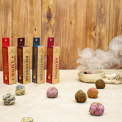Organic Magic Incense Balls 4 u - Aromanza