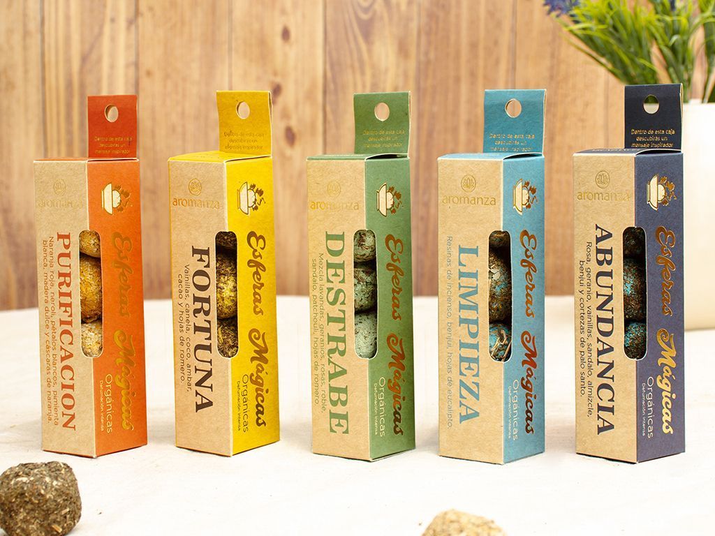 Organic Magic Incense Balls 4 u - Aromanza