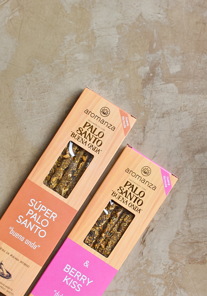 Palo Santo Good Vibes Incense Sticks 8 u - Aromanza