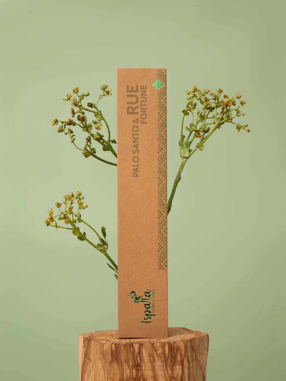 100% Peruvian Palo Santo Incense Sticks (Holly Wood) 10 u - ISPALLA