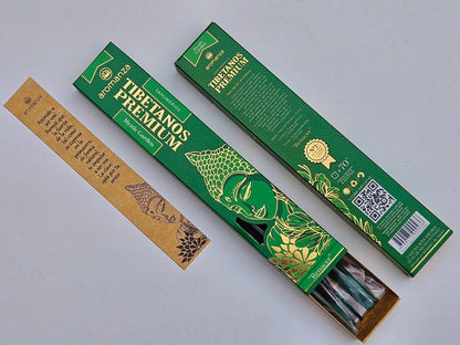 Premium Tibetan Incense Sticks 8 u (With Bookmark)- Aromanza