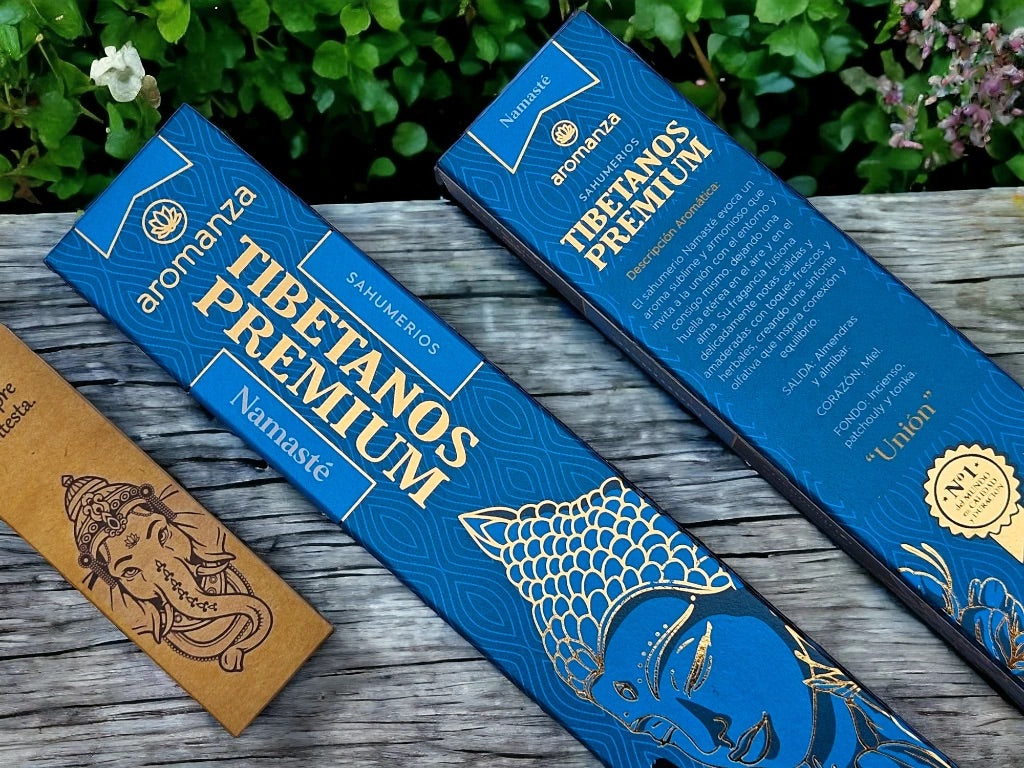 Premium Tibetan Incense Sticks 8 u (With Bookmark)- Aromanza