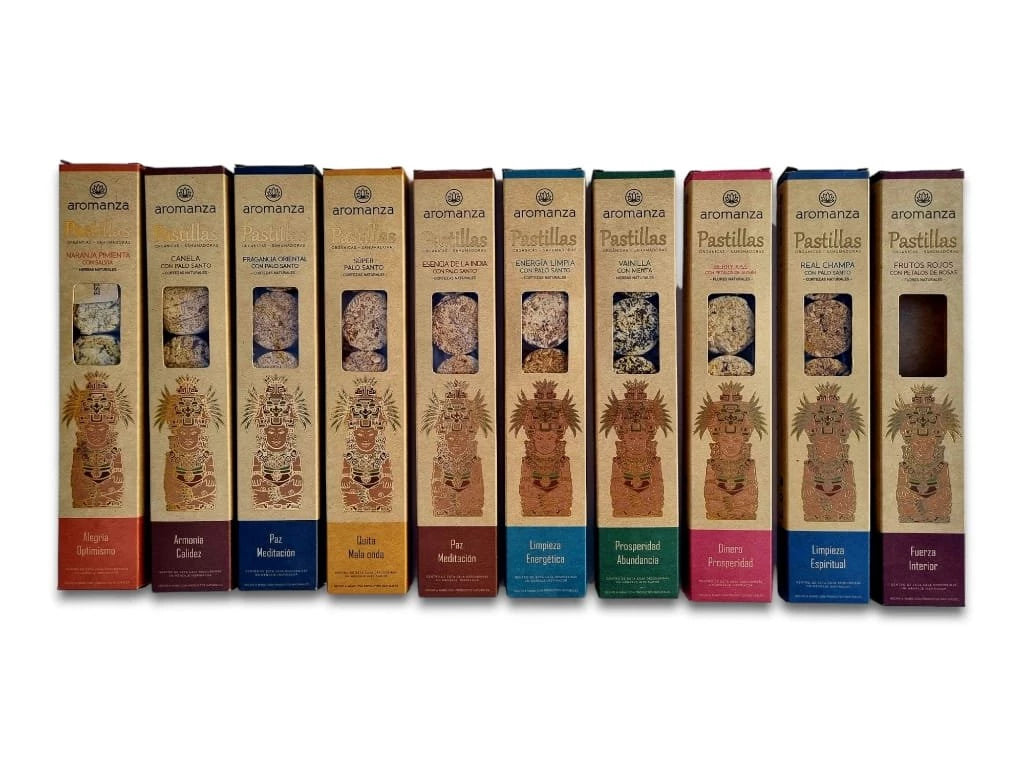 Organic Incense Discs 6 u - Aromanza