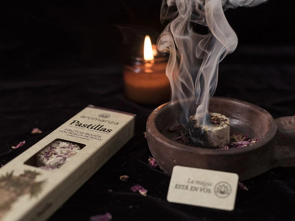 Organic Incense Discs 6 u - Aromanza