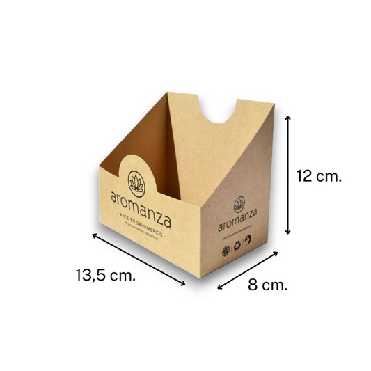 Brown Cardboard Display Aromanza