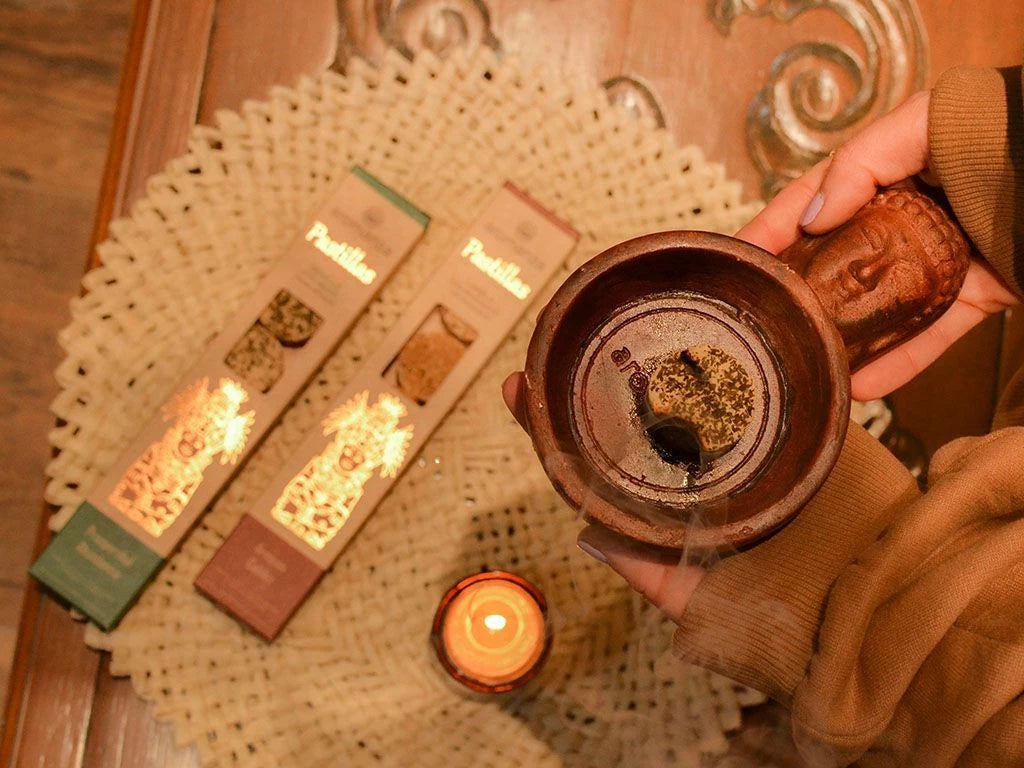 Organic Incense Discs 6 u - Aromanza