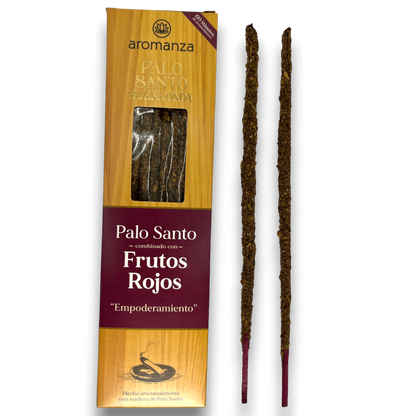 Palo Santo Good Vibes Incense Sticks 8 u - Aromanza