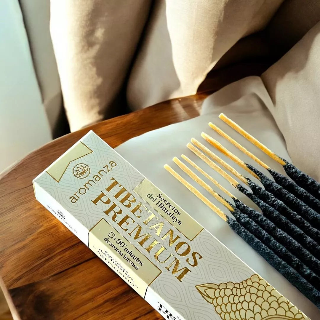 Premium Tibetan Incense Sticks 8 u (With Bookmark)- Aromanza