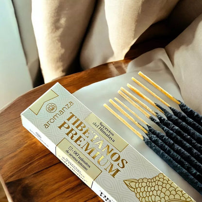 Premium Tibetan Incense Sticks 8 u (With Bookmark)- Aromanza